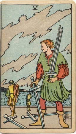 5 of Swords